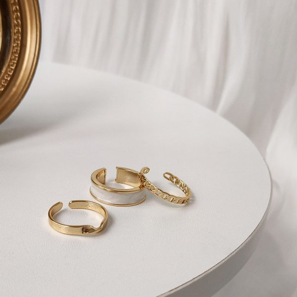 Trio of Elegance Rings